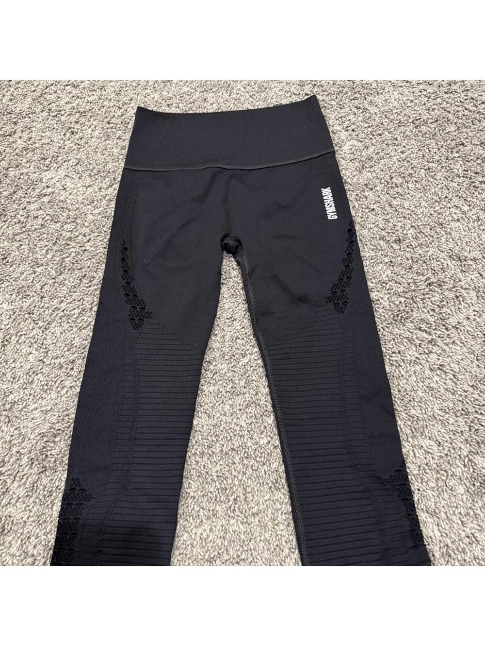 Gymshark Black Seamless Leggings Size Small